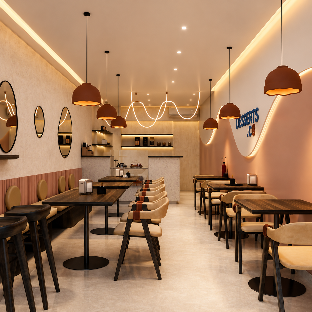 Modern Café Interior Design
